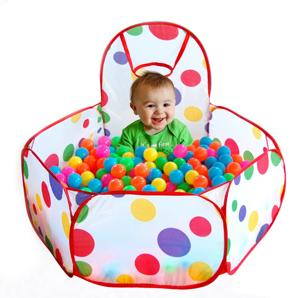 Play House Indoor and Outdoor Easy Folding Ocean Ball Pool Pit Game Tent Play Hut Girls Garden Playhouse Kids Children Toy Tent