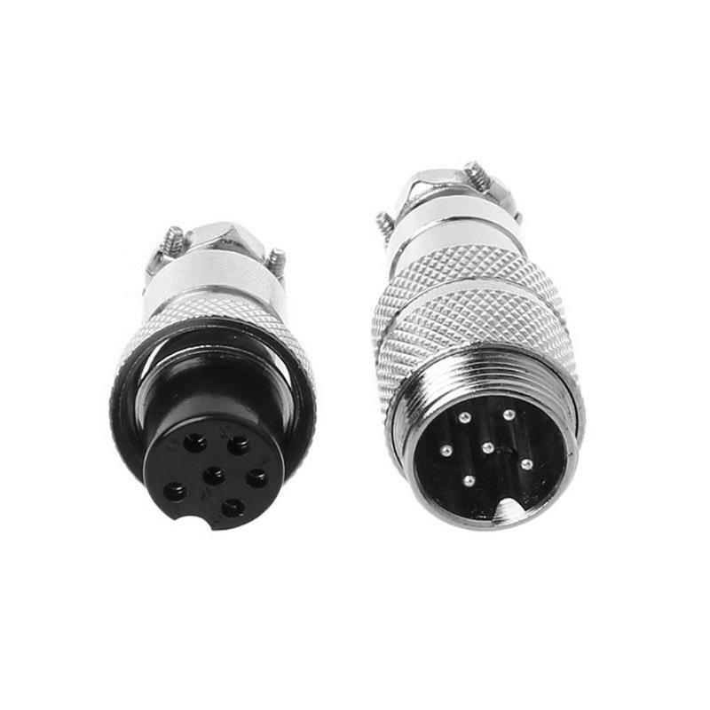 GX-16 Luftfahrt Stecker Und Buchse GX16-2-3-4-5-6-7-8-9-10 Kern Luftfahrt Stecker Männlich & Weibliche 16mm Draht-Tafel Rund Anschluss: 4