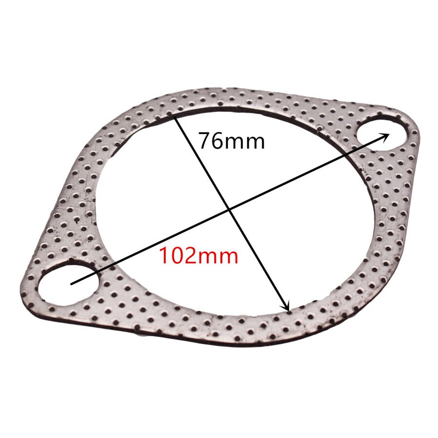 3 Loch Auspuff Flansch Mit 38 Mm Durchmesser Aus Edelstahl