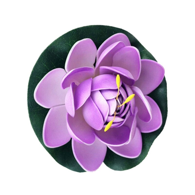 Simulatie van een zwembad, aquarium, bloemendecoratie, waterlelie, buitentuinsculpturen: 16