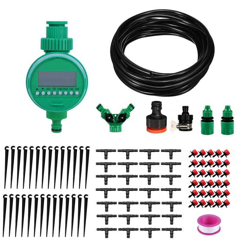 25M/82Ft Drip Irrigation System Garden Watering Ki... – Grandado