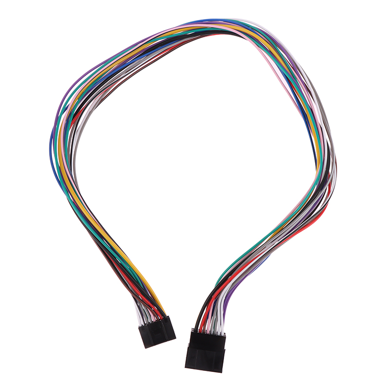 Kits universels de faisceau de câbles ISO pour autoradio, 16 broches, Extension ACC pour parler de puissance, câble adaptateur de 60cm pour lecteur Android