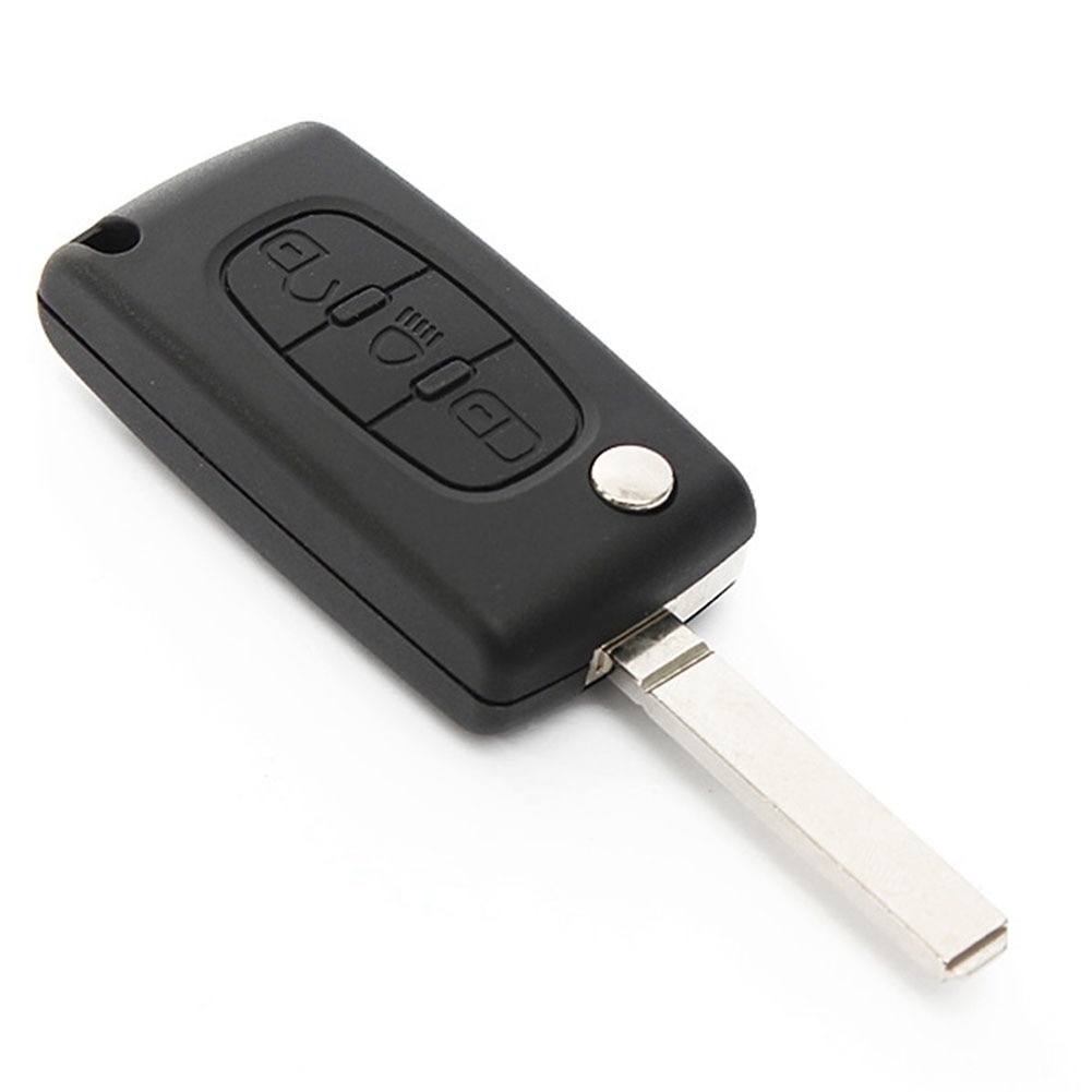 Voor Citroen C4 Grand Picasso 3 Knop Afstandsbediening Flip Sleutel Fob Case Vervanging Shell