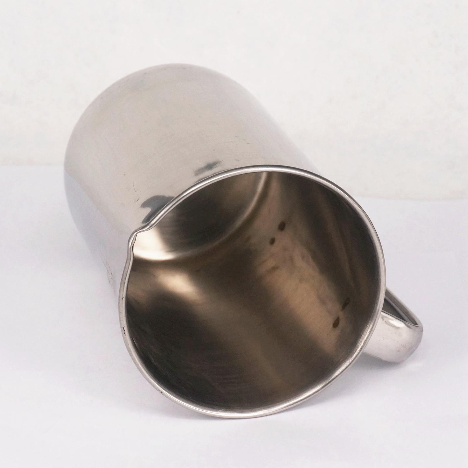 1000ml Chemistry Laboratory Stainless Steel Measuring Beaker Cup With Pour Spout