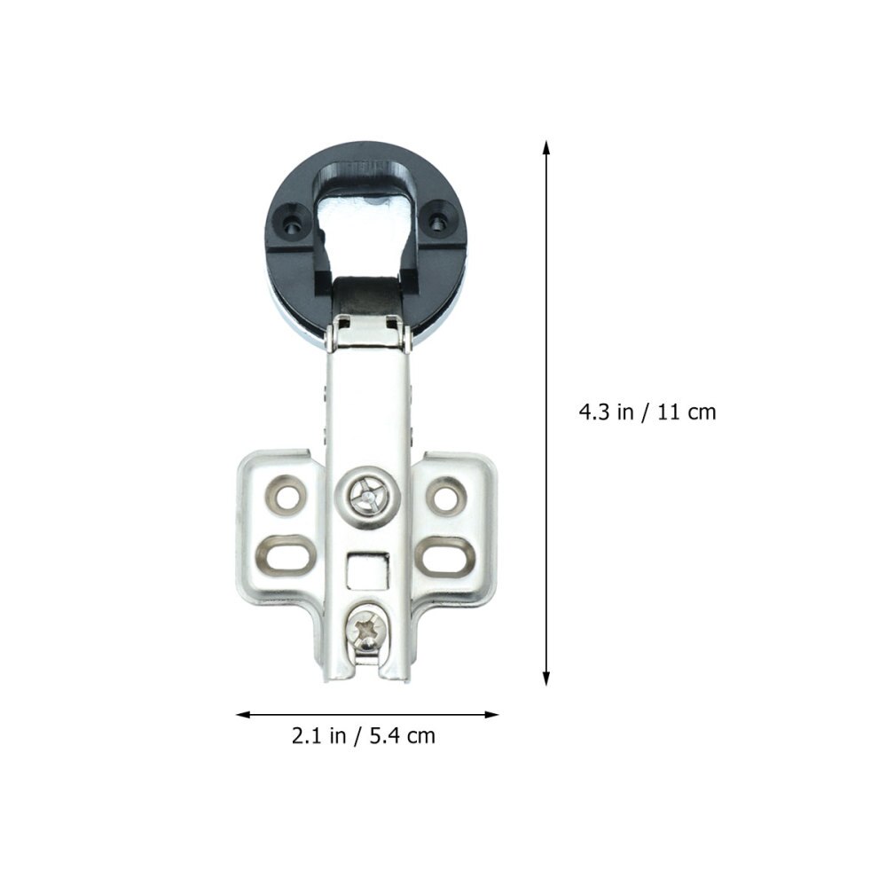 1 Pc Glas Scharnier Buffer Demping Glas Scharnier Voor Wijnkast Meubels Thuis