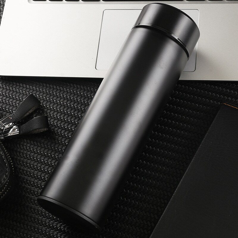 Insulation Cup Intelligent Temperature Measurement Water Cup Vacuum 304 Stainless Steel Cup Temperature Display Couple Cup
