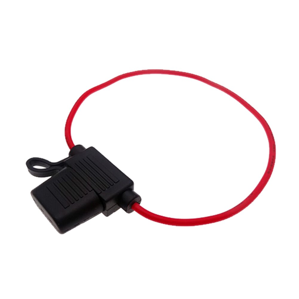 Waterproof Car Auto Vehicle PVC Safety Fuse Holder Case Fuseholder with Wire