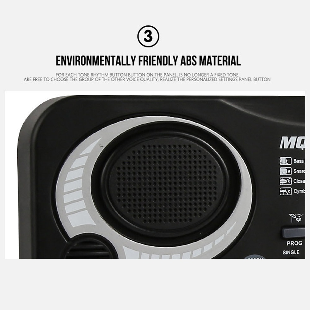 Clavier électronique noir à 61 touches, musique numérique, Piano électrique, pour enfants, Instrument de musique