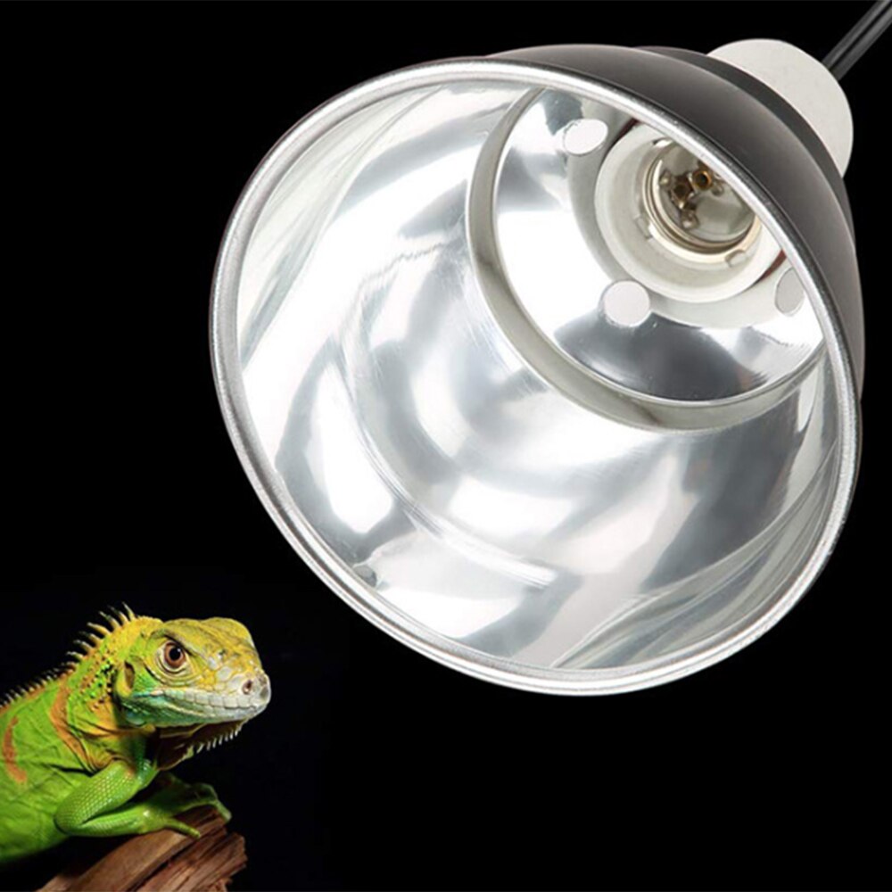Simple Light Holder Reptile Heating Lamp Stand Pet Light Bulb Holder Lampshade Emitter Lamp Cover