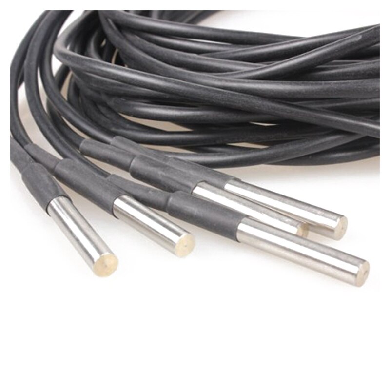 5 x 2 M Waterproof Digital Temperature Sensor Temperature Sensor DS18b20