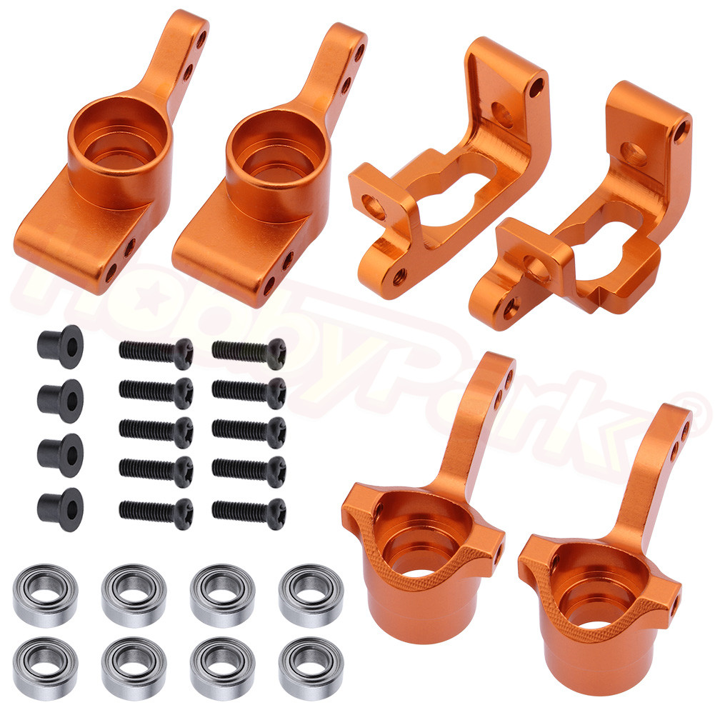 Voor hpi bullet  st 3.0 mt wr8 rtr kit aluminium stuurknuckle c-naafdrager vervangen  #108077 108078 108021 101208 upgrade-onderdelen