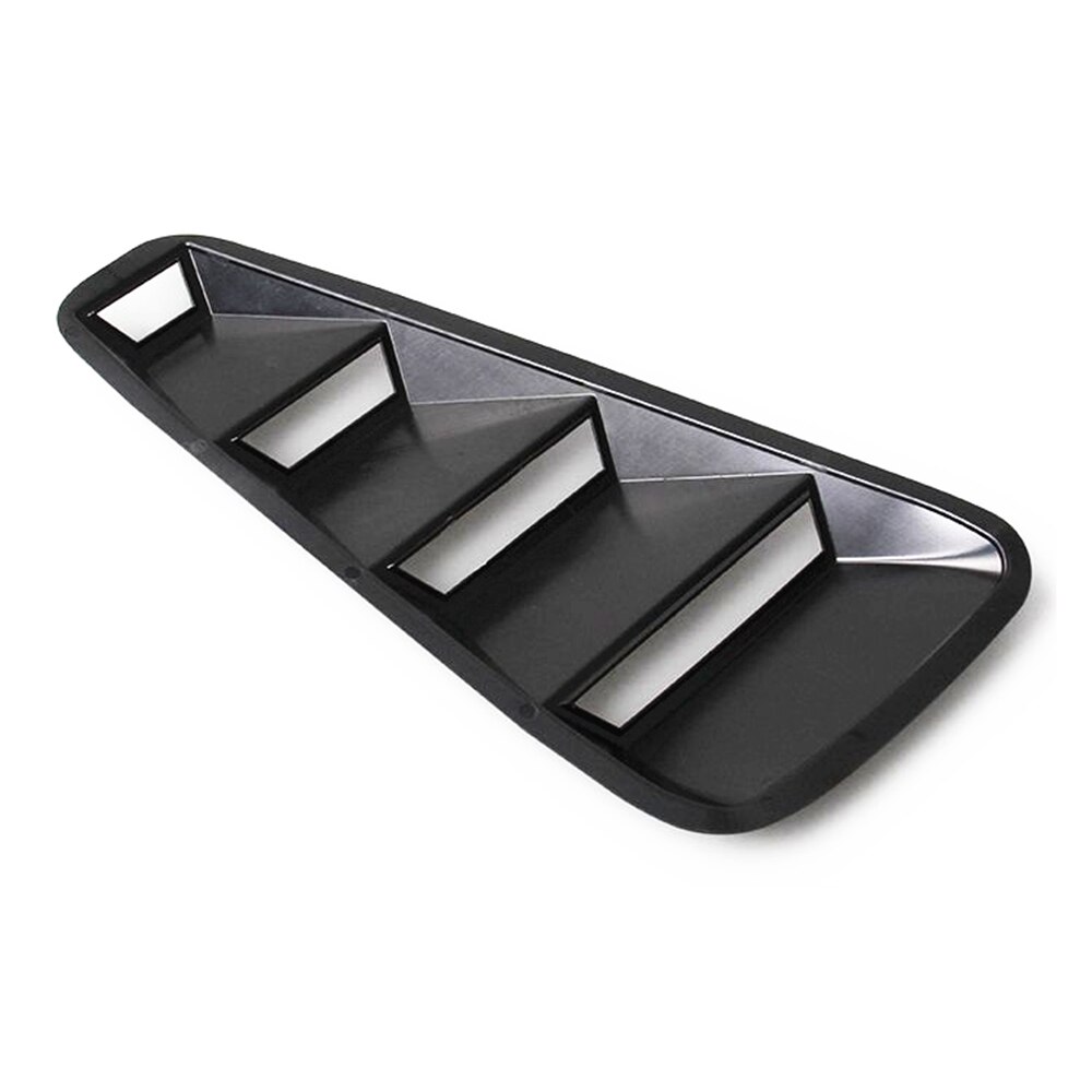 For 05-14 ford mustang biltilbehør sidevindusventil scoop lameldeksel trim klistremerke abs deflektor ventil