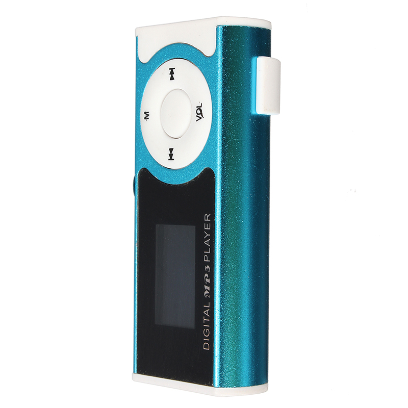 Mini-usb-clip-player,  mp3- spieler-lcd-bildschirm , 16gb mini-sd-tf-kartensteckplätze