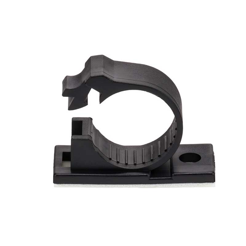 Adhesive Cable Clip Wire Clamp with Mount Screw Cord Holder and Organise Multi Purpose Cable Management for Household and Office