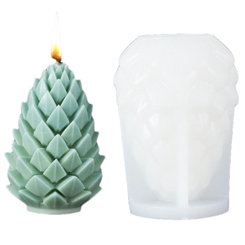 Formy silikonowe Choinka Świąteczne świece aromaterapeutyczne Formy impreza dekoracje Narzędzia szlifierskie Silikonowy filar Aromaterapia: FIOLETOWY
