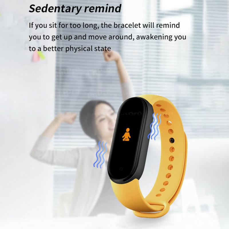 M5 Smart Watch più recente cardiofrequenzimetro monitoraggio della pressione sanguigna Fitness Tracker Smartwatch Band 5 orologio sportivo per IOS Android vendita calda