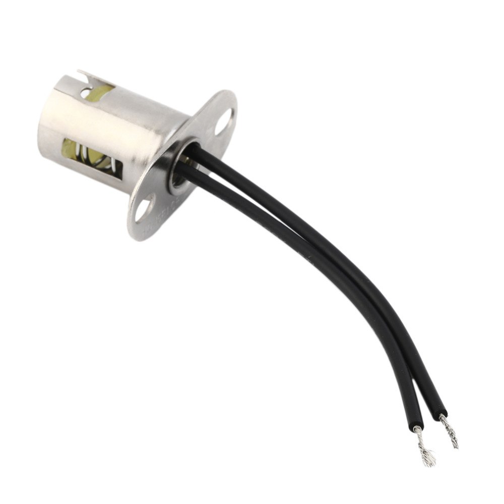 Genuine 1157 BA15D LED Light Bulb Socket LED Bulb Holder Cable Wire Adapter Socket Converter For Car Turn Singal Lamp