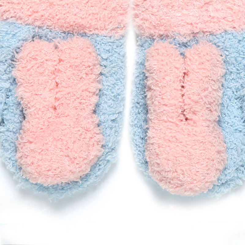 Guantes de lana para niños y niñas de 0 a 2 años, manoplas para niños, guantes de punto de lana para niños, guantes de cuerda cálidos para bebés