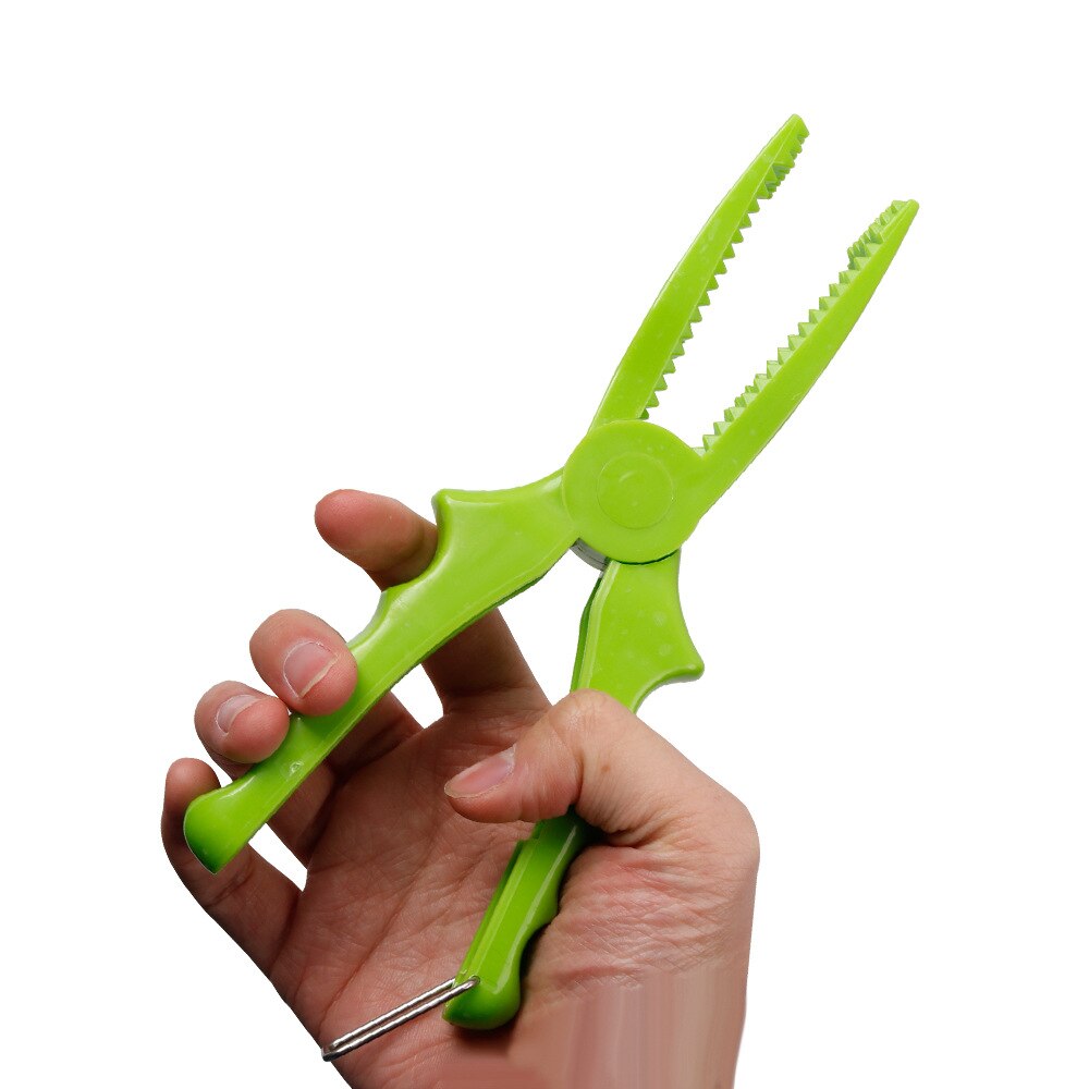 Alicates de pesca de gran tamaño y 20cm de largo, herramientas de pesca multifuncionales, pinza de labios para carpa, lubina, trucha, 1 pieza