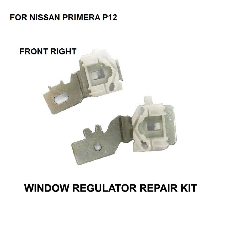 Kit de reparación de regulador de ventanilla delantera derecha 2002-2007 para NISSAN PRIMERA P12