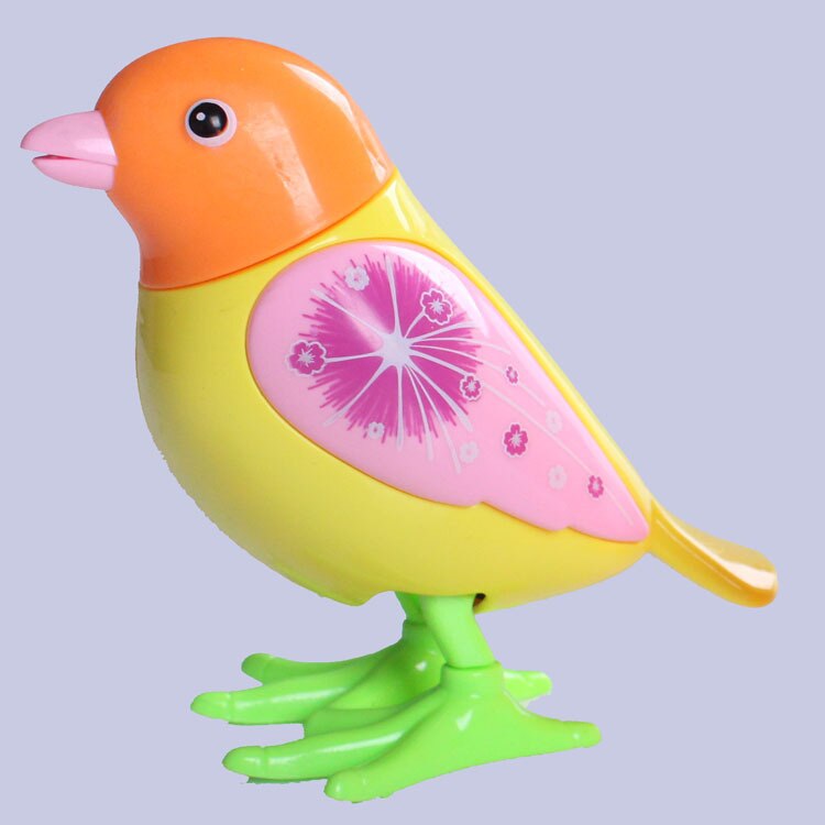 2022 New 1pcs Creative Children Clockwork Toy Novelty Cartoon Winding Winding Small Toy Winding Mini Gift: jumping bird