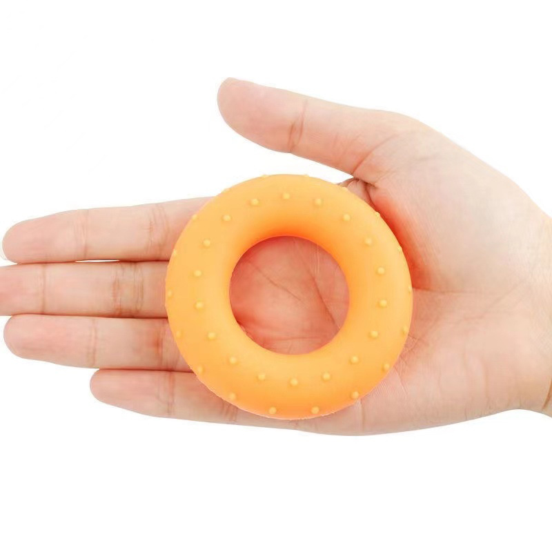 Siliconen Vinger Grijper Ring Hand Spierversterker Ring Pols Vinger Trainer Oefening Carpaal Expander Workout Fitnessapparaat