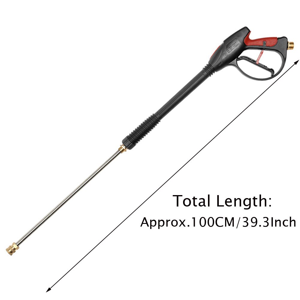 High Pressure Washer Power Spray 4000Psi With 19 Inch Extension Replacement Wand Lance,5 Quick Connect Nozzles For Honda