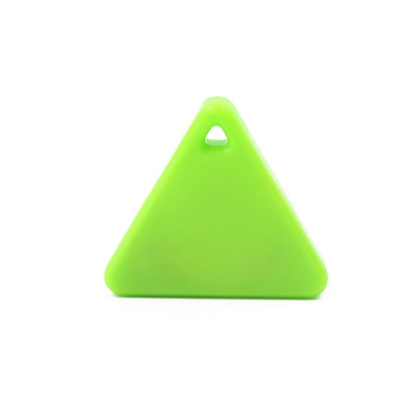 Husdjur barn plånbok nyckel gps locator alarm smart mini tag tracker (svart): Grön