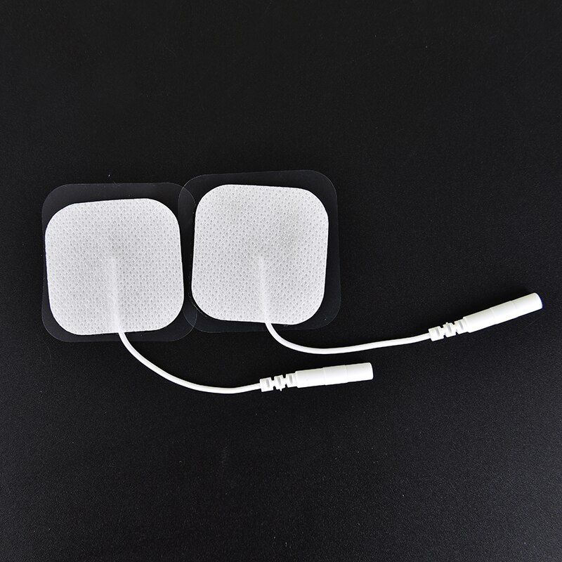 20pcs Electrode Pads Silicone Tens Electrodes for Tens Digital Therapy Machine Massager Nerve Stimulator 4*4cm