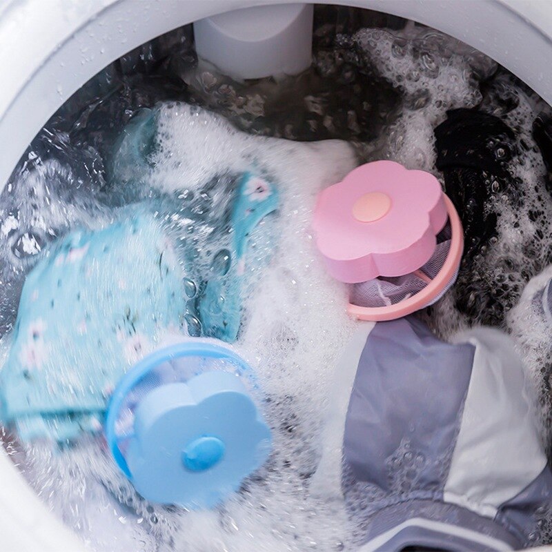 Hair Removal Catcher Filter Mesh Cleaning Balls Bag Dirty Fiber Collector Filter for Washing Machine Filter Laundry Balls Discs