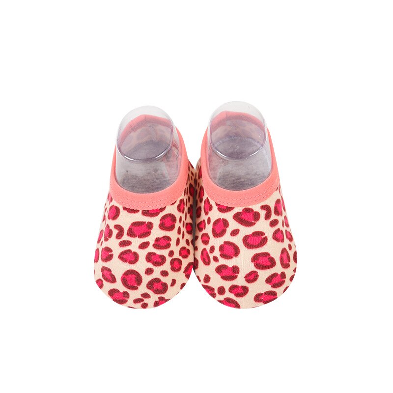 Baby Baby Warm Sokken Antislip Peuter Meisje Jongen Vloer Thuis Schoenen Sokken Katoen Breien Zachte Tong Baby Lopen voet Indoor Sokken: Red / M for2-3Years