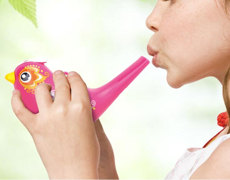 1 Pcs Grappig Bad Speelgoed Creatieve Simulatie Vogel Gesprekken Voeg Water Fluitje Kinderen Baby Zwemmen Speelgoed