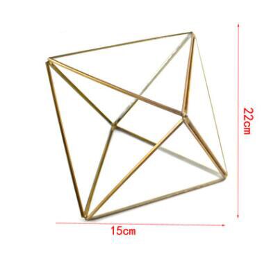 Verschiedene Unregelmäßige Geometrische Glas blume zimmer Sukkulenten Pflanzer Vase Terrarium Tabletop Topf DIY Heimat Sekretariat Hochzeit dekoration: 1