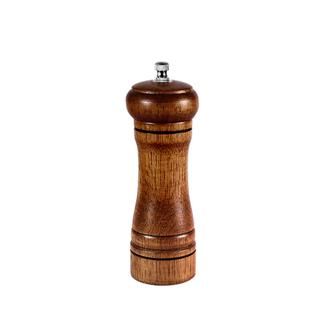Pepperkvern i tre til kjøkken, manuell pepperkvern med keramisk kjerne ,5/8/10 ″ smaksflaske, salt- og pepperkvern til restaurant: Lysegrønn