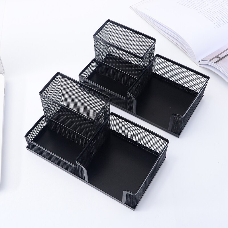 Simple Pen Holder Metal Desk Tidy Stationery Holder Office School Supplies Accessores Multi-function