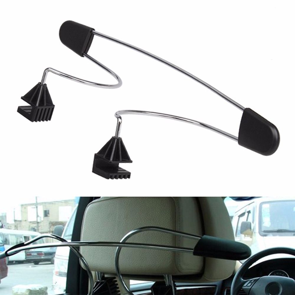 Meilleur cintre de voiture vestiaire support appuie-tête siège en métal inoxydable cintre vêtements veste costumes chemises Holer de