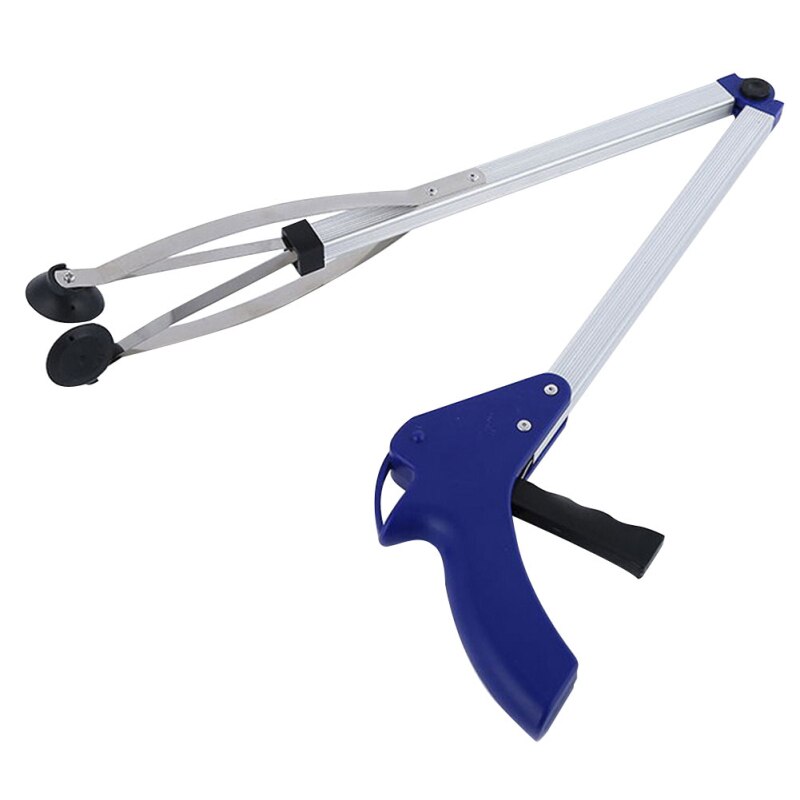 80cm Lange Faltbare Helfer Greifer Müll wählen hoch Hand wählen Küche Mülleimer hoch Greifer Frau607 Hand Einfach Greifer Garten werkzeuge T6S7