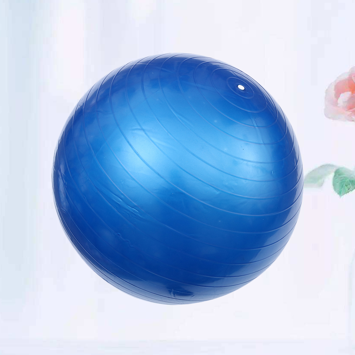 Pilates yoga anti-burst træningsbold med stor diameter og højt greb, skridsikker overflade til træning, fitnessbolde, bodybuilding