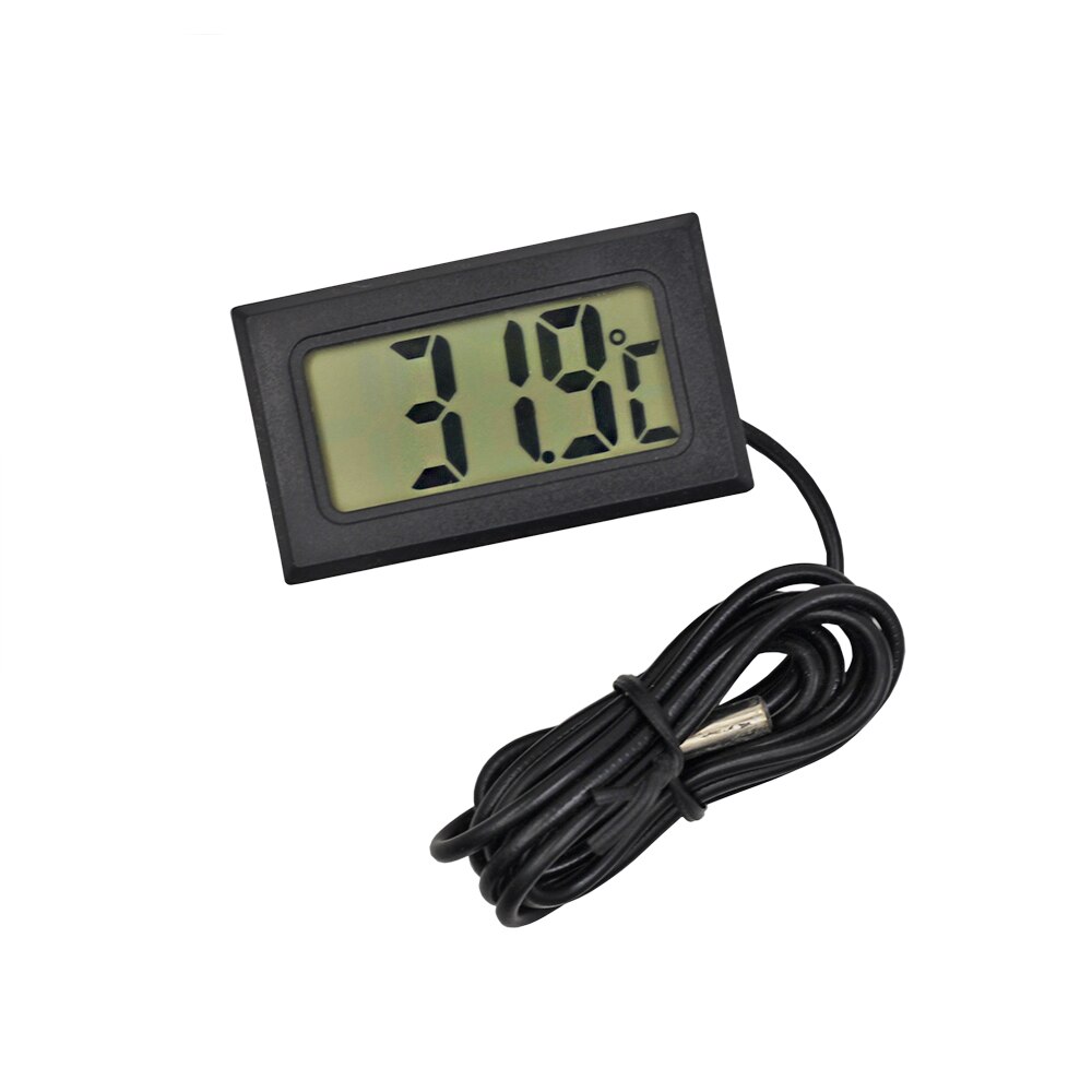 Moseko 1pc digital lcd sonde køleskab, fryser termometer termometer til akvarie køleskab