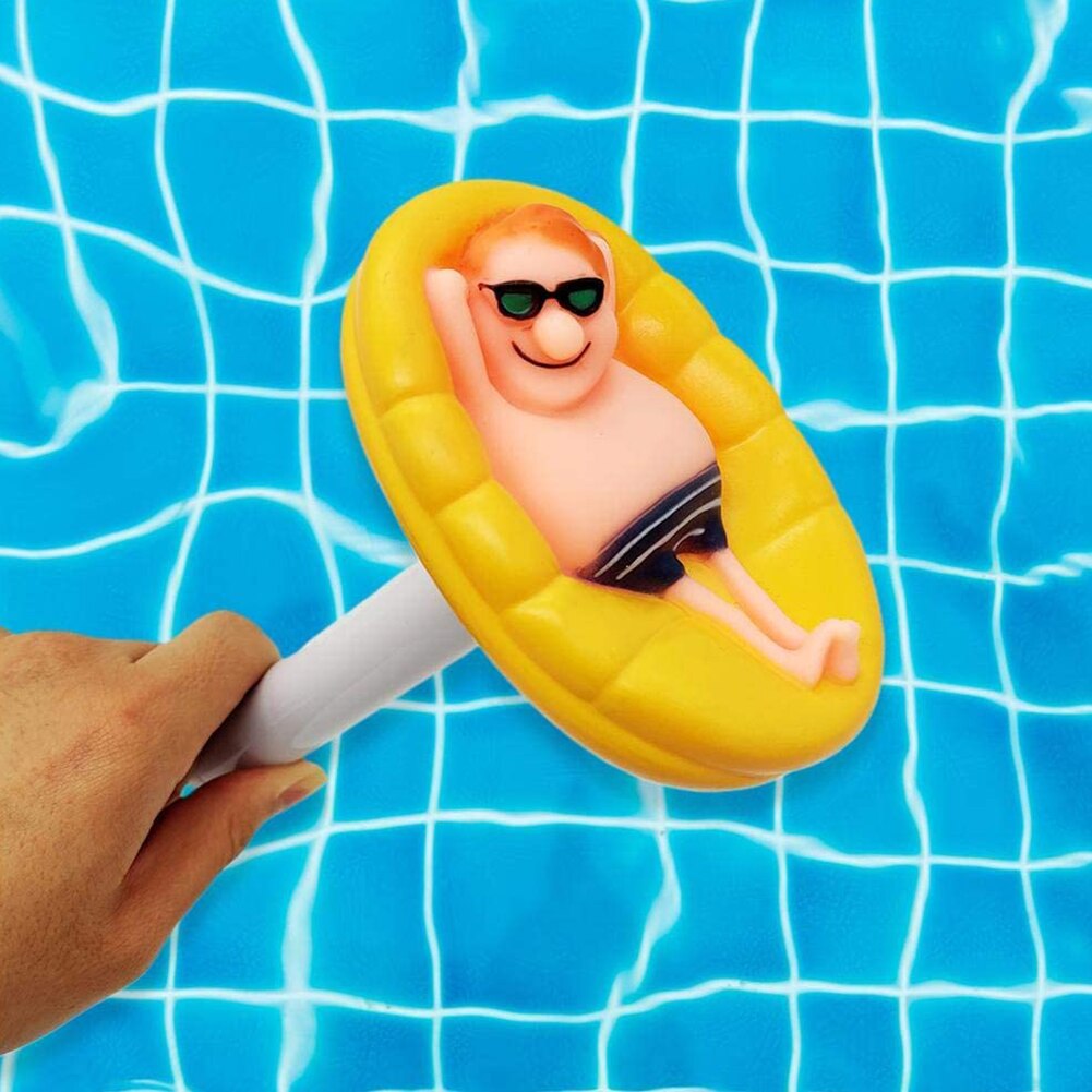 Portable ABS Plastic Swimming Pool Floating Thermometer Bathtub SPA Tub Fish Ponds Water Temperature Measuring Meter