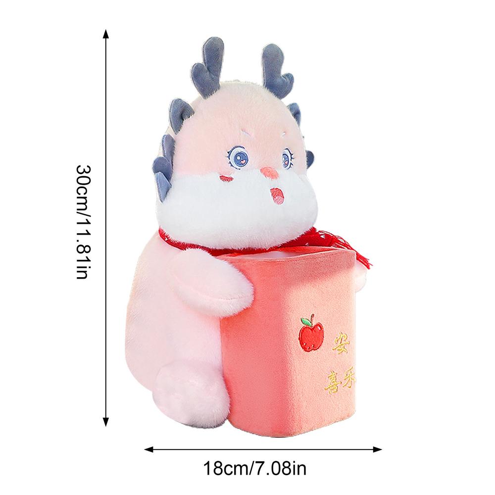 Cute Car Tissue Box Cute Dragon Car Organizer Backseat Car Seat Back Storage Bag Decorative Tissue Box Holder Backseat Tissue: Blue