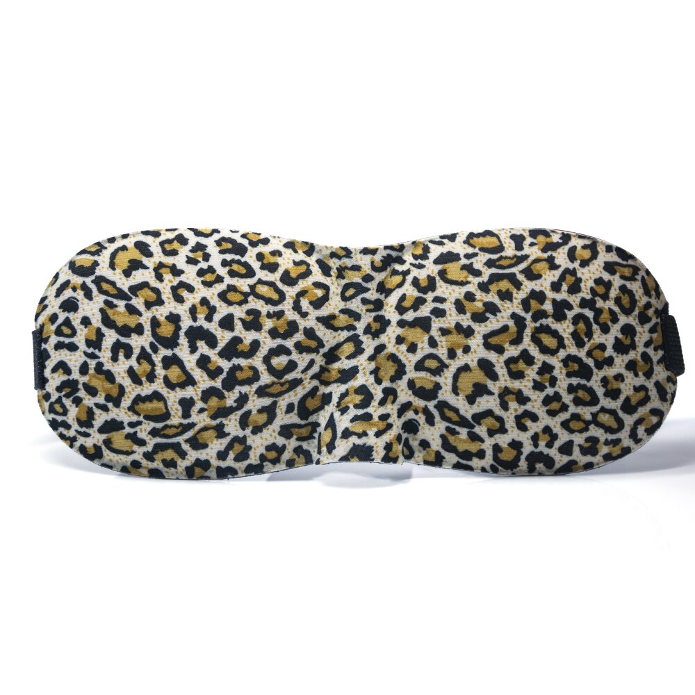 3D Slaapmasker Zacht Draagbare Blindfold Travel Eyepatch Natuurlijke slapen Eyeshade Cover Shade Eye Patch Katoen Blauw Zwart C1372