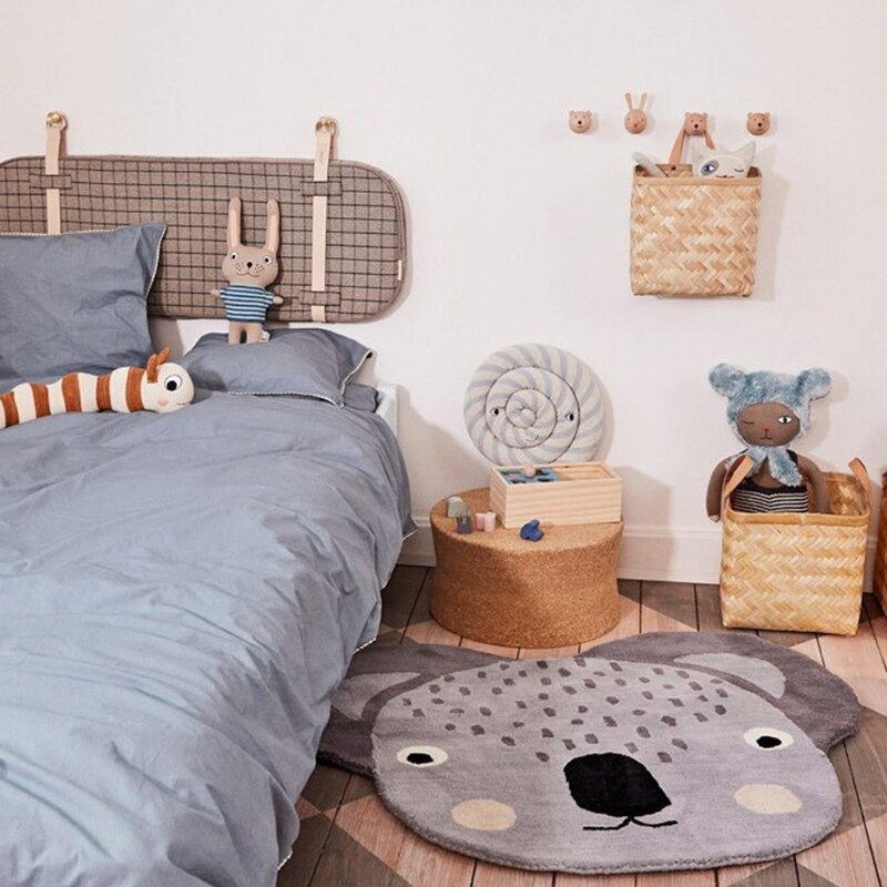 Baby Play Mat Crawling Carpet Kids Room Floor Rugs Cartoon Koala Game Pad Playmat Children Bedroom Decor