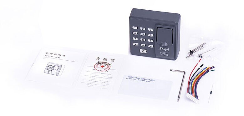 Freies standalone Fingerabdruck Zutrittskontrolle Mit Staubdicht Fingerabdruck zutrittskontrolle türsteuerung X6