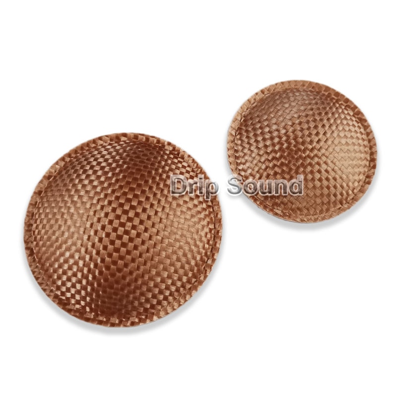 2pcs 45mm/55 millimetri Altoparlante Dust Cap Woofer Altoparlante Fibra di Vetro In Fibra di Vetro Cupola Cono Copertura Basso di Riparazione parti