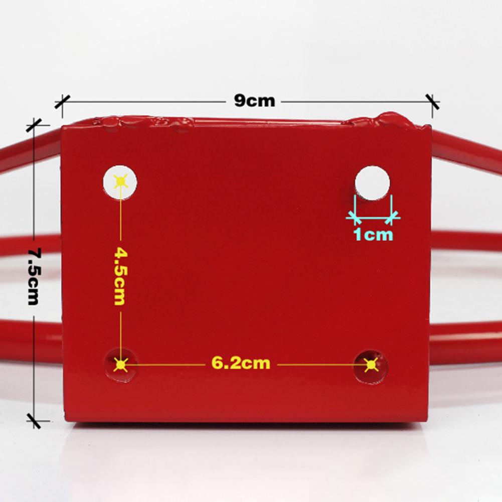 1Set 45cm Basketball Goals Portable Wall Mounted Basketball Hoop Standard Basketball Hoop Goals Rim and Net for Indoor Outdoor