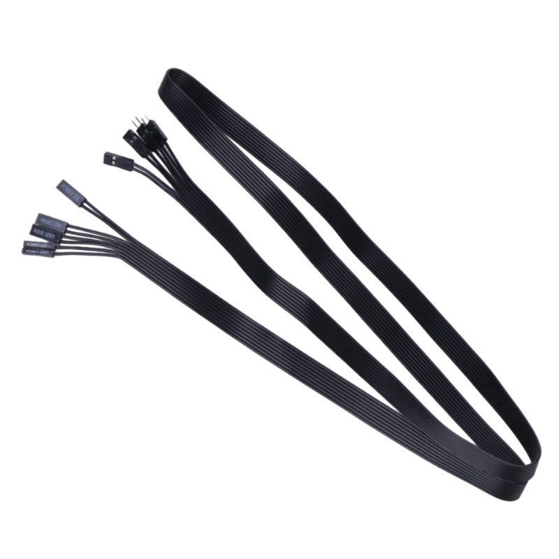 Cable de extensión Power SW 20cm/30cm/50cm/100cm, interruptor de placa base, disco duro LED/doblado/reinicio SW/Power SW, línea extensora
