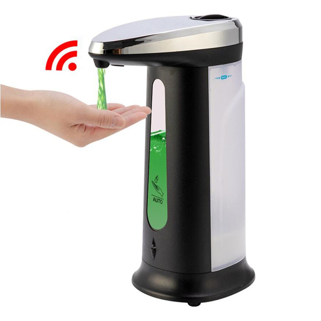 Distributeur automatique de savon électrique sans contact de 400ml, dispositif de distribution de savon à piles, pour salle de bains, maison, hôtel, Restaurant