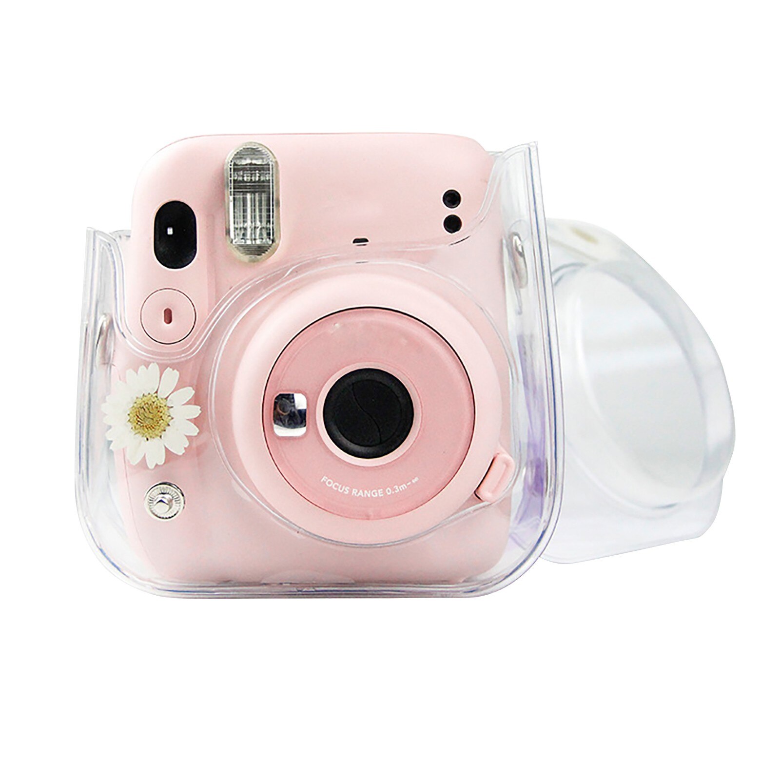 HOT Instax Mini 11 custodia protettiva in cristallo trasparente custodia protettiva per Fuji Fujifilm borsa per fotocamera istantanea Instax Mini 11 accessori