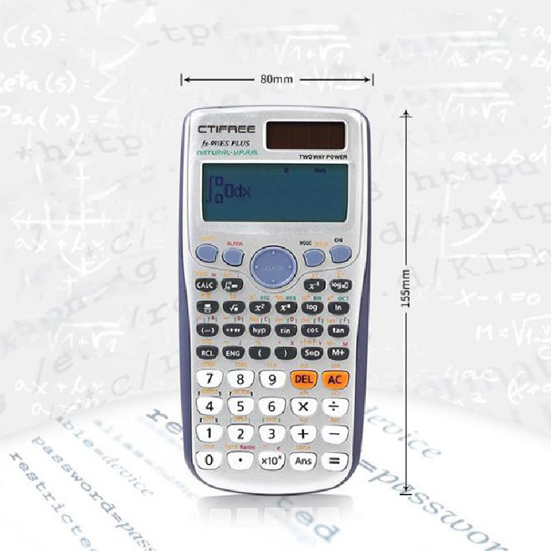 Multifunctional Student Calculator Function Science Calculator Convenient Student Learning Supplies Complex Solutions Calculator